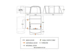 Vango Galli Pro Air Low Drive Away Awning