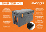 Vango Glacier 47L Cool Box Features