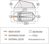 Vango Soul 200 Tent Peridot Green