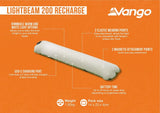 Vango LightBeam 200 Recharge Camping Light