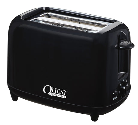 Quest Scotsman Low Wattage Black 2 Slice Toaster