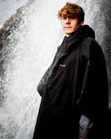 Dryrobe One Size Rainproof Poncho - Blaxk