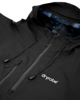 Dryrobe One Size Rainproof Poncho - Blaxk