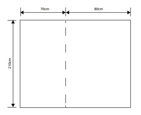 Outdoor Revolution Universal Annexe Floor Plan