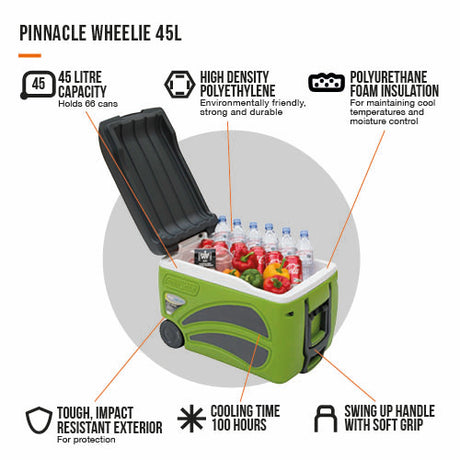 Vango Pinnacle Wheelie 45L