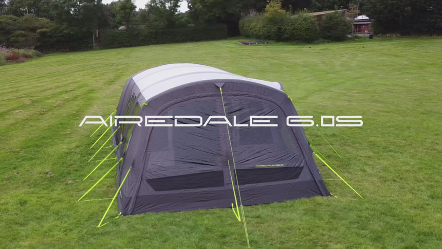 Outdoor Revolution Airedale 6s Air Tent With Free Footprint