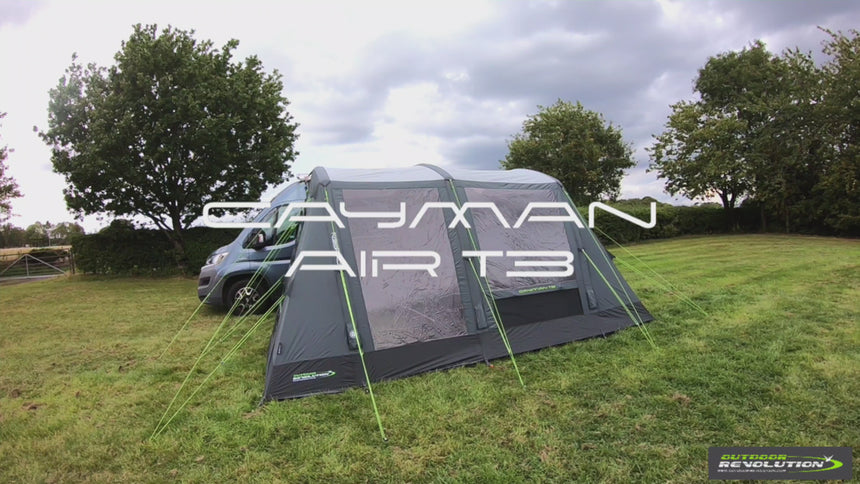 Outdoor Revolution Cayman Air T3 Low Drive Away Awning 2026