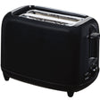 Quest Low Wattage 2 Slice Black Toaster