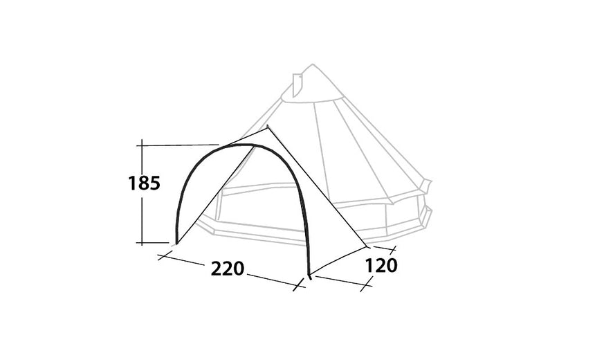 Robens Porch Dimensions