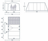 Kampa Voyager Air Low Drive Away Awning
