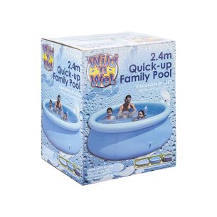 8' X 25" Quick Up Pool with Filter Pump | Games