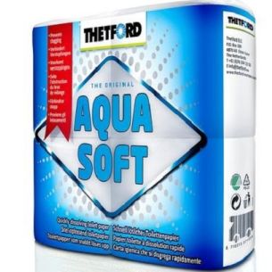 Thetford Aqua Soft Toilet Roll x 4 Rolls | Toilet Rolls & Hygiene