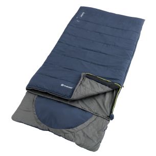 Outwell Contour Lux Deep Blue Sleeping Bag | Rectangle Sleeping Bag
