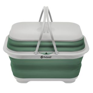 Outwell Washing Base W/Handle & Lid Shadow Green | Water & Waste