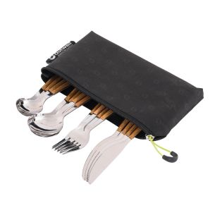 Outwell Pouch Cutlery Set Deluxe | Cutlery, Knives & Scissors