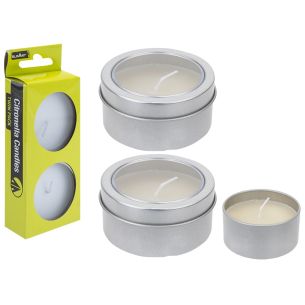 Summit Twin Pack Citronella Candles | Insect Repellant