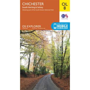 Chichester Explorer Leisure Map 8 Front | Ordnance Survey Maps