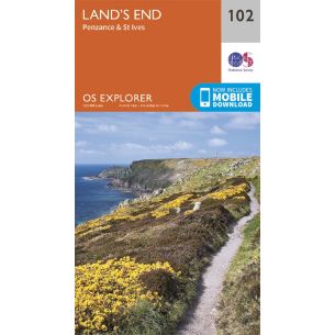 Lands End OS Explorer Map 102 | Ordnance Survey Maps