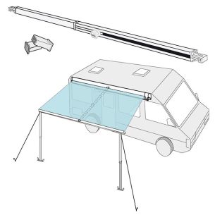 Fiamma Rafter | Wind Out Awning Accessories