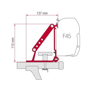 Fiamma F35 / F45 Adapter Kit (Auto) | Bracket / Adapter Kits