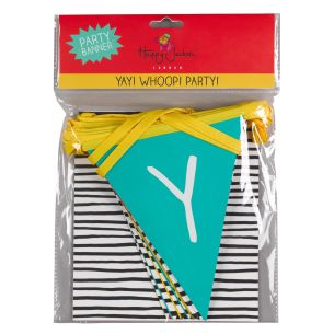 Party Banner Buntin - Yay Whoop Party | For Him