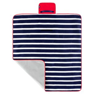 Yello Striped Fleece Picnic Rug | Picnic Blankets