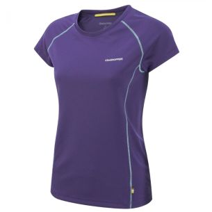 Craghoppers Womens Base T-Shirt - Huckleberry
 | General Outdoor