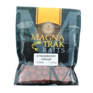 Magnatrak Boilies 200G Strawberry Cream | Coarse Fishing Bait