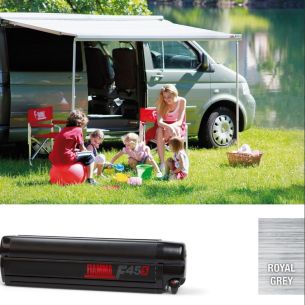 Fiamma F45s VW T5/T6 Awning in Black-2) California | Wind Out Awnings