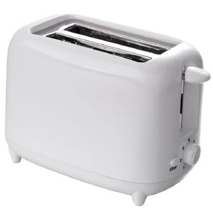 2 Slice White Toaster  | Griddles & Toasters