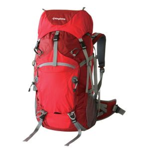 KingCamp Peak 45 + 5 Rucksack Red | Luggage & Travel Bags