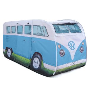 VW Campervan Kids Blue Pop Up Tent | Play Tents