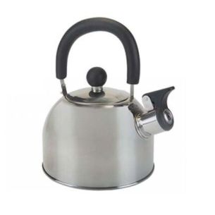 Summit Metallic Stainless Steel Whistling Kettle 1.5L | Kettles & Coffee Pots