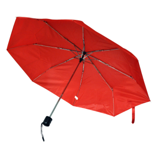 Red Compact Umbrella | Travel & Security