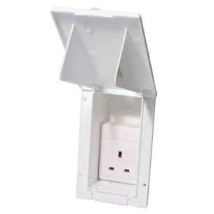 W4 UK Mains Flush Outlet 240V AC | Toilet Spares