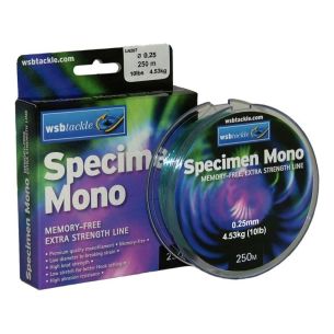 WSB Specimen Mono 10lb Line | Fishing