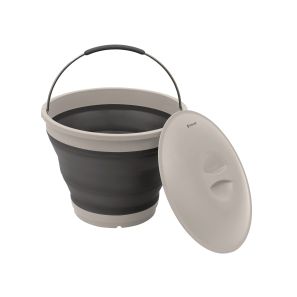 Outwell Collaps Bucket with Lid White