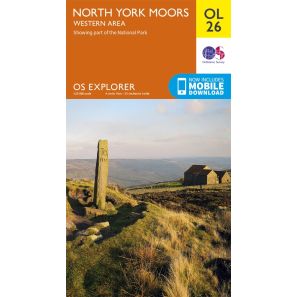 North York Moors - Western Area Explorer Leisure Map 26 Front