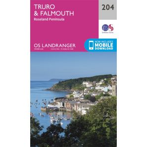 Truro & Falmouth OS Landranger Map 204 | For Her | For Her