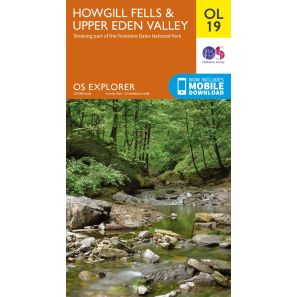 Howgill Fells and Upper Eden Valley Explorer Leisure Map 19 Front