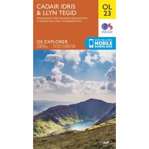 Cadair Idris & Bala Lake Explorer Leisure Map 23 Front