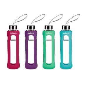 Summit MyBento 500ml Glass Eco Bottle Silicone Cover | General Outdoor | General Outdoor