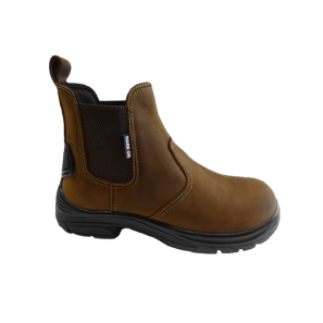 Warrior Waxy Brown Leather Dealer Boot | Workwear | Workwear