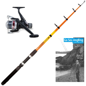 Cool Expert Telespin 6' - Jade 130 Reel and Book Package
