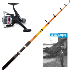 Cool Expert Telespin 8' - Jade 150 Reel and Book Package