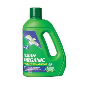 Elsan Organic 2 ltr Waste & Rinse 2 in 1 Fluid | Toilet Chemicals | Toilet Chemicals