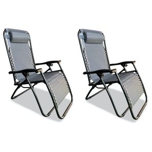 Pair of Quest Hygrove Relaxer Chairs | Garden Accessories | Garden Accessories