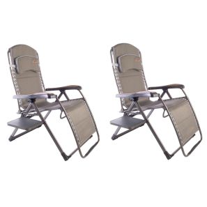 Quest Elite Naples Pro Relaxer XL with Side Table  | General Outdoor | General Outdoor