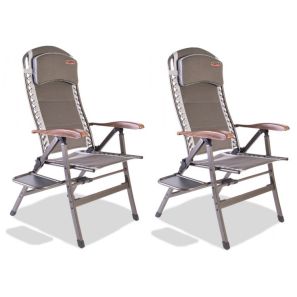 Pair of Quest Elite Naples Pro Comfort Chairs | Garden Accessories | Garden Accessories