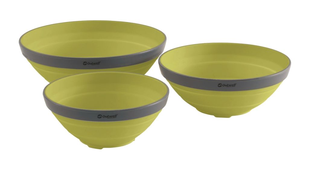 Outwell Collaps Bowl Set in Green